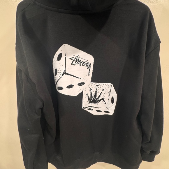 Stussy Hoodie Dice Black color - Picture 3 of 4